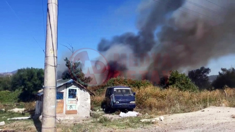 Sakarya Agaclik Alanda Yangin (1)