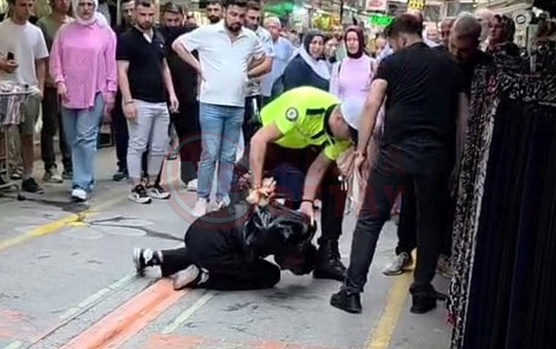 Yazin Montla Gezince Yakayi Ele Verdi (1)