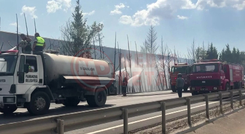 Karayolunda Yangin5-1