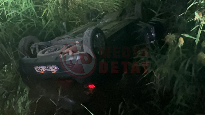 Trene Yetismek Isterken Su Kanalina Uctular (2)