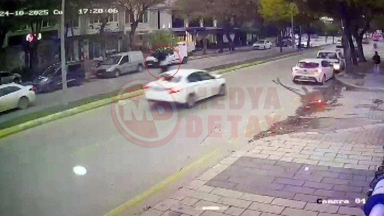 Feci Kaza Kameraya Yansidi (3)