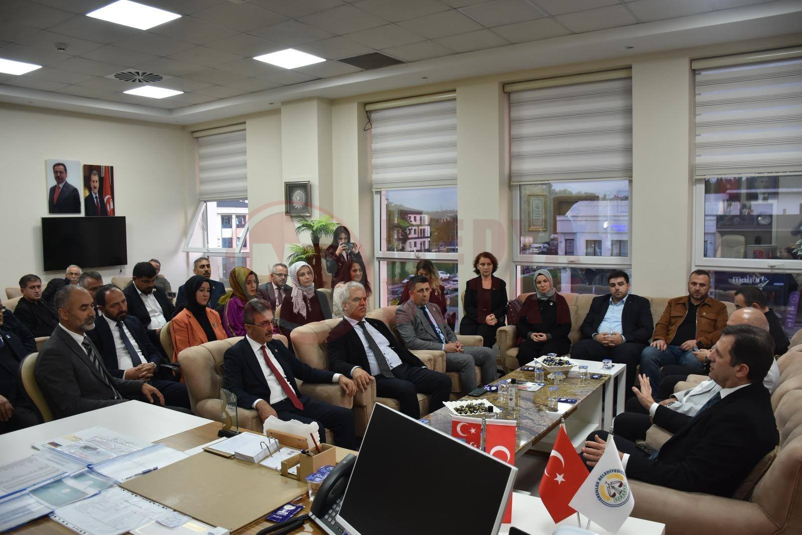 Genel Başkan Yardimcisi Türker Yörükçüoğlu’ndan Erenler’e Zi̇yaret (1)