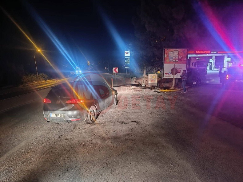 Otomobil Motosikletle Carpisti 1 Yarali (2)