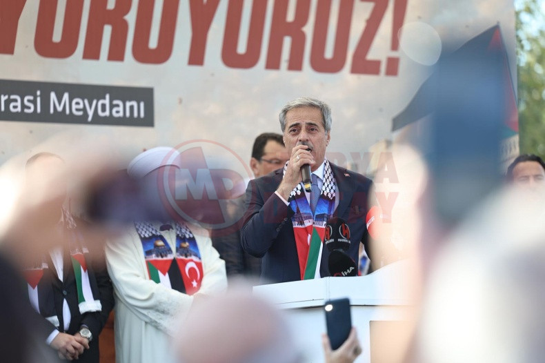 Sakarya Ozgur Filistin Yuruyusu (3)