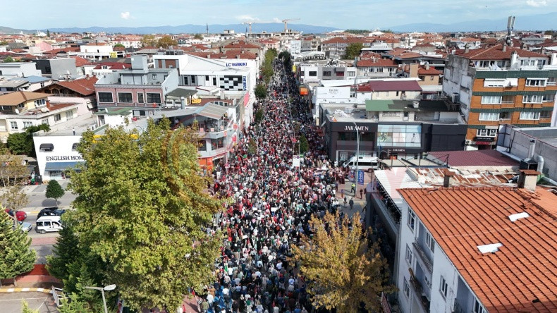 Sakarya Ozgur Filistin Yuruyusu (6)
