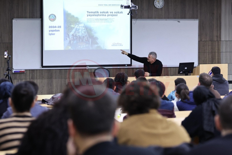 Baskan Celik Ogrencilerle Konustu (2)