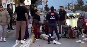 Otomobil Motorlu Bisiklet Kazasi1