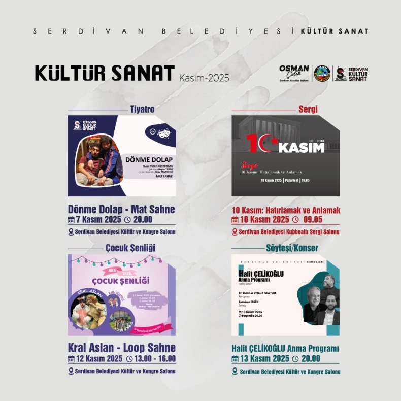 Serdivan Kasim Ayi Kultur Sanat Takvimi (1)