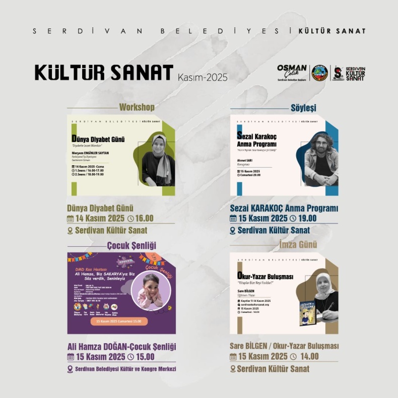 Serdivan Kasim Ayi Kultur Sanat Takvimi (2)