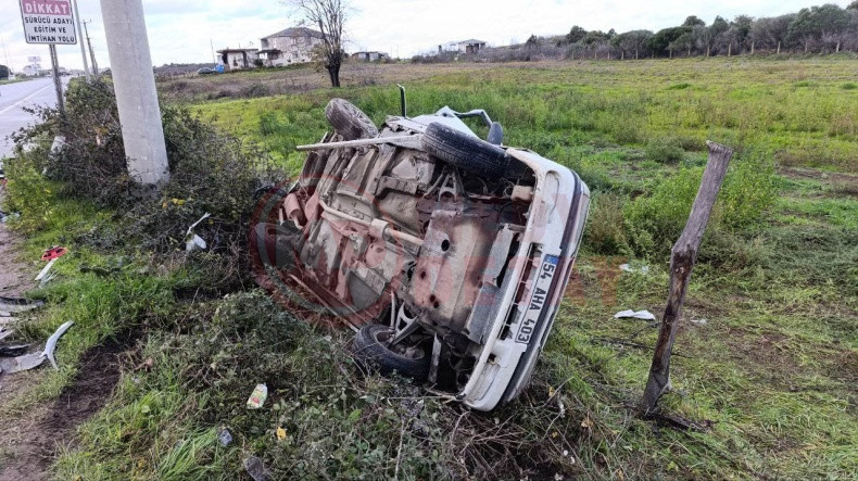 Kazada Agir Yaralanmisti Hayatini Kaybetti (1)