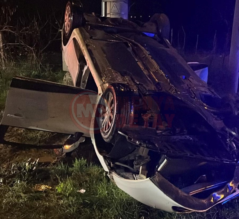 Otomobil Takla Atti Surucu Sikisti (2)