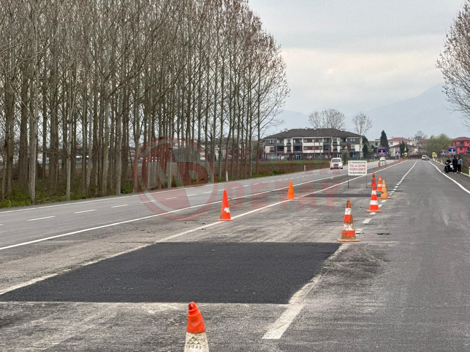 Akyazi Yeni Asfalt Yol Coktu