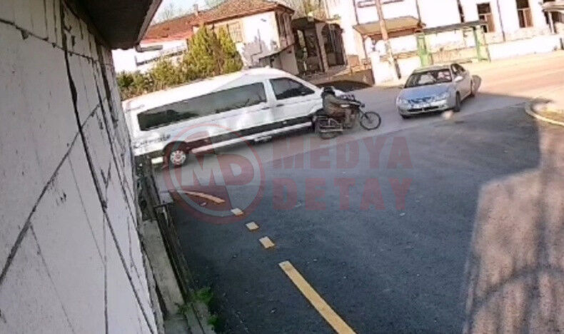 Motosikletli Otomobile Carpti