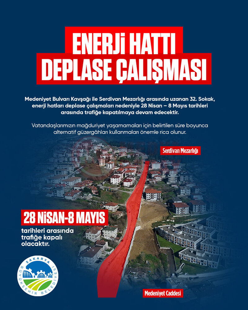 Serdivan Yol Calismasi2