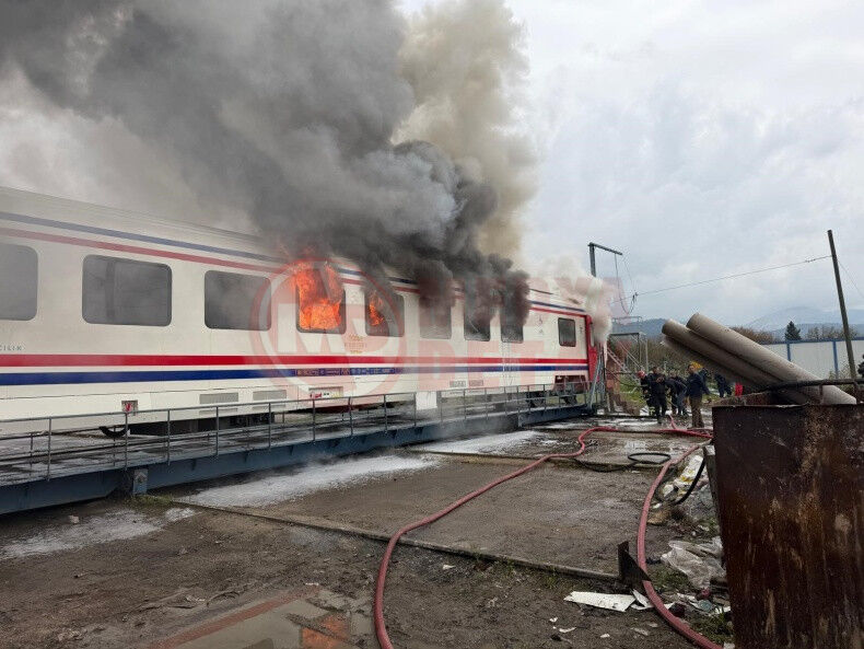 Yeni Uretilen Vagon Yandi