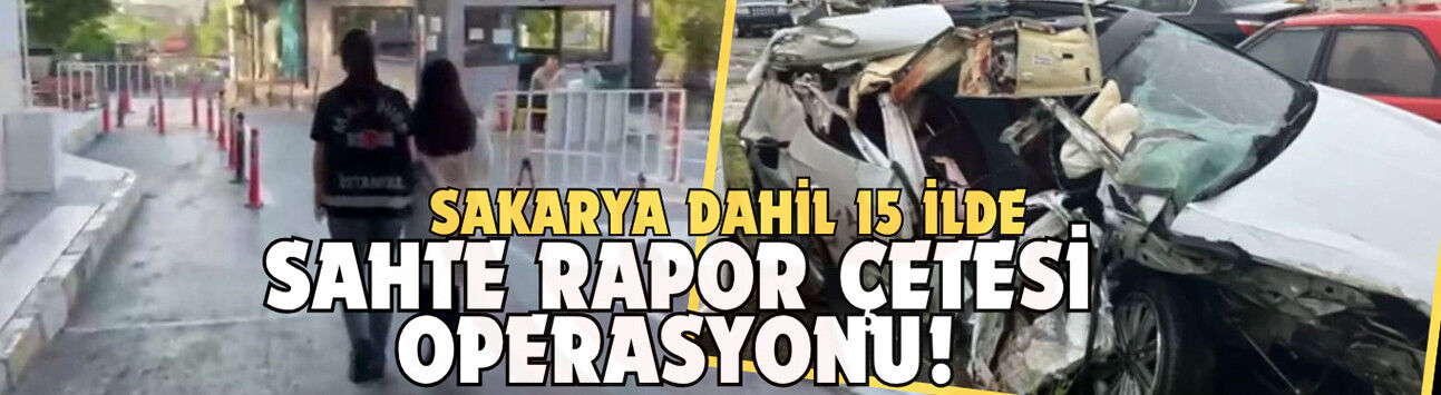 Gerçeğe aykırı ekspertiz raporu düzenleyen çeteye operasyon