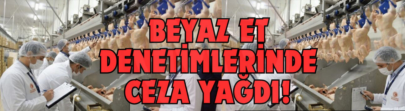Beyaz et denetimlerinde ceza yağdı!