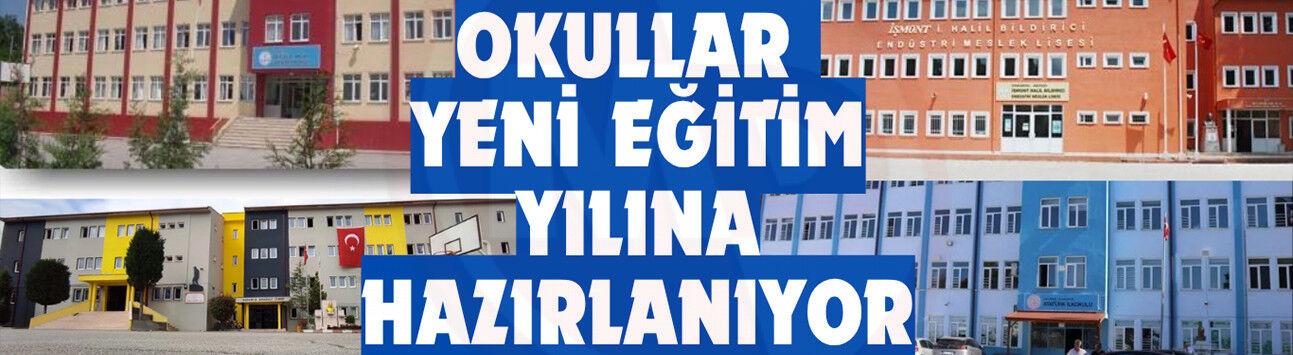 Okullar yeni eğitim yılına hazırlanıyor