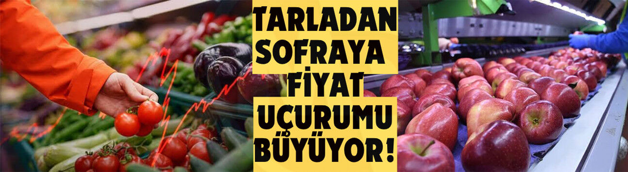 Elma 5 kat, çilek 4 kat daha pahalı