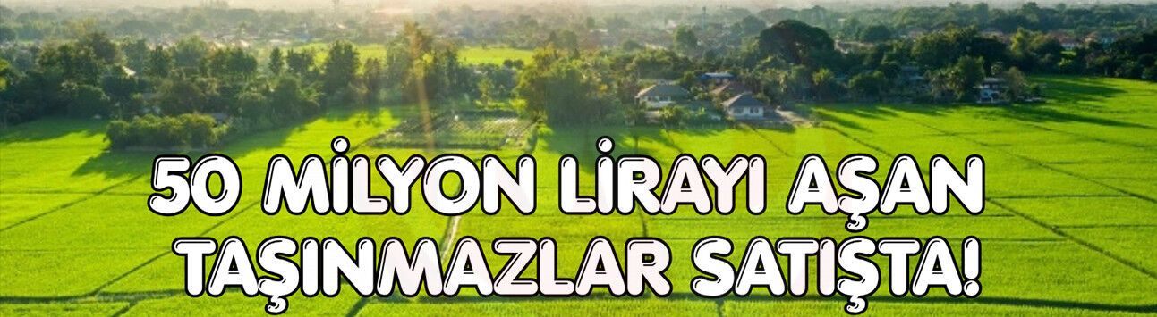 Sakarya’da milyonluk taşınmazlar satışa çıkıyor