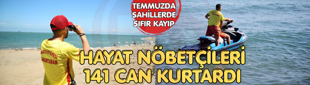 Temmuzda sahillerde sıfır kayıp