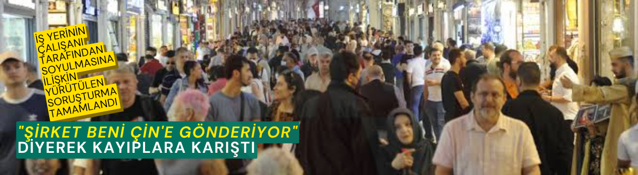 İş yerinin çalışan tarafından soyulması soruşturması tamamlandı