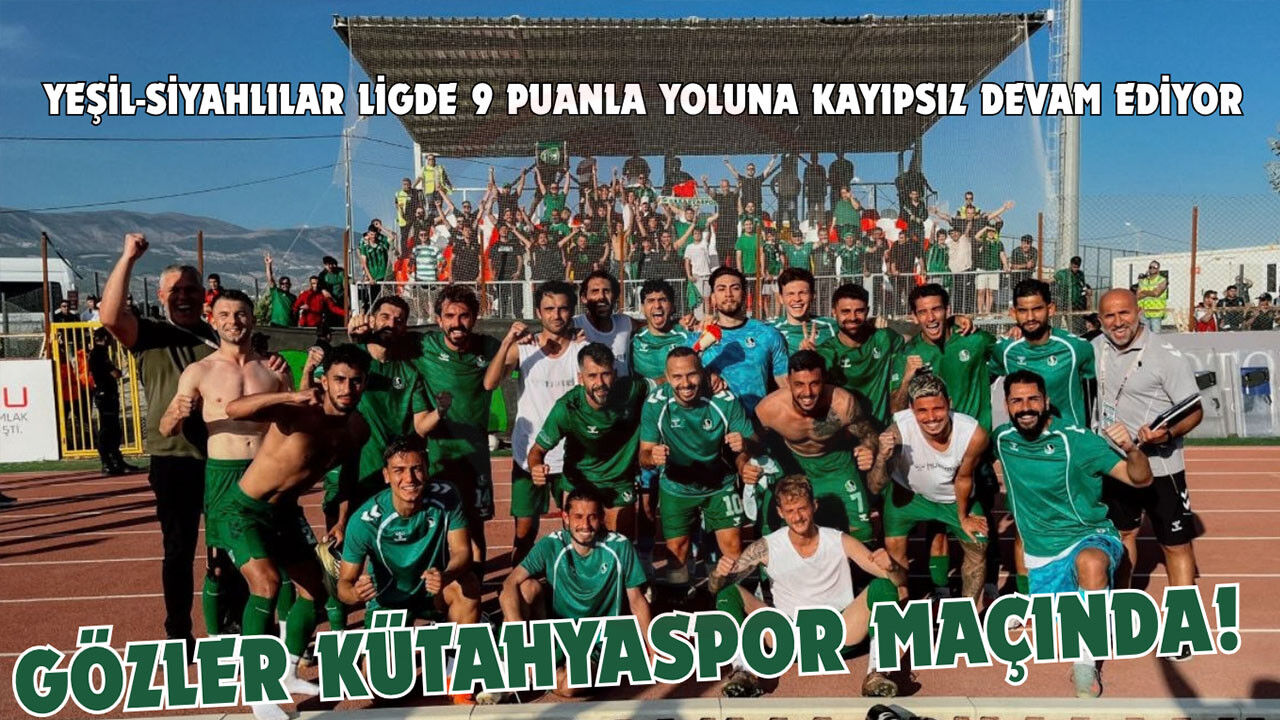 Yeşil-siyahlılar ligde 9 puanla yoluna kayıpsız devam ediyor