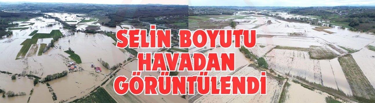 Sakarya’da sağanak tarım arazilerini göle çevirdi!