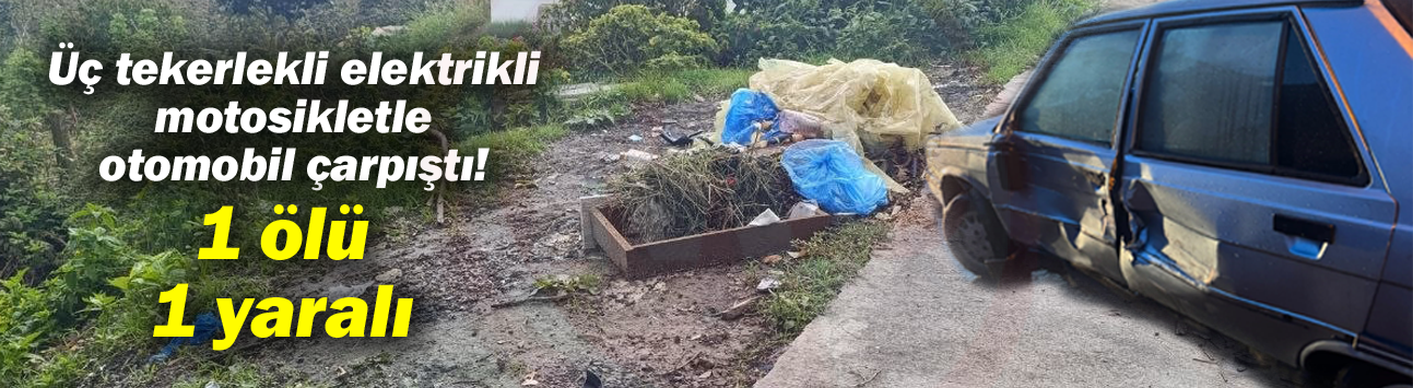 Karasu'da kaza! 1 ölü, 1 yaralı