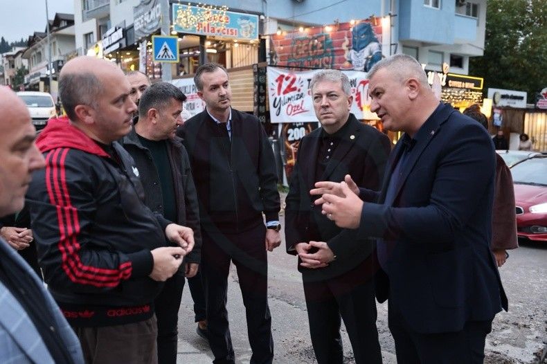 Serdivan Yatirimlarini Yerinde Incelediler (2)