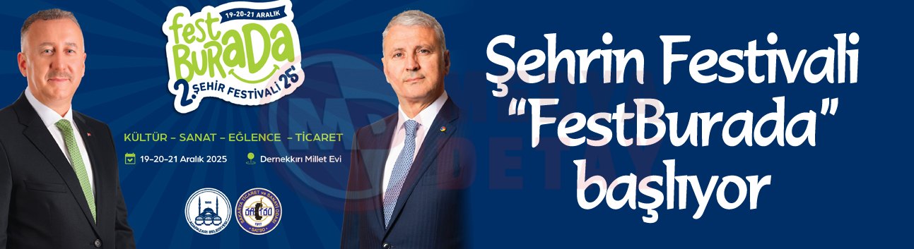 Şehrin Festivali “FestBurada” başlıyor