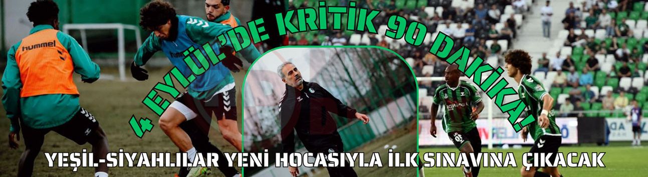 Sakaryaspor yeni hocasıyla ilk sınavına çıkacak