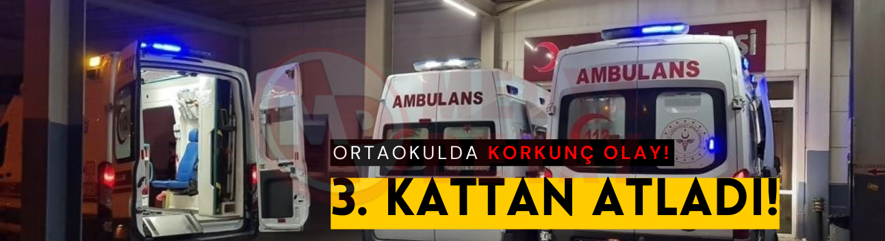 Ortaokulda korkunç olay: 8. sınıf öğrencisi...