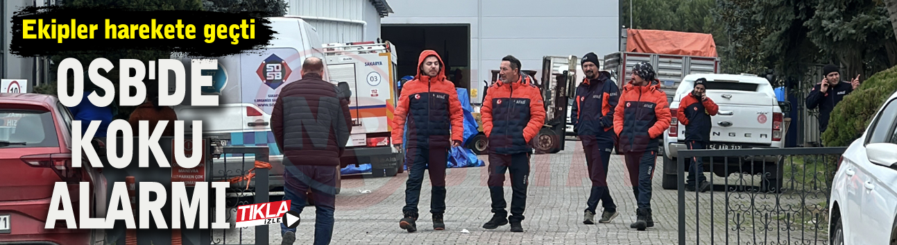OSB'de koku alarmı