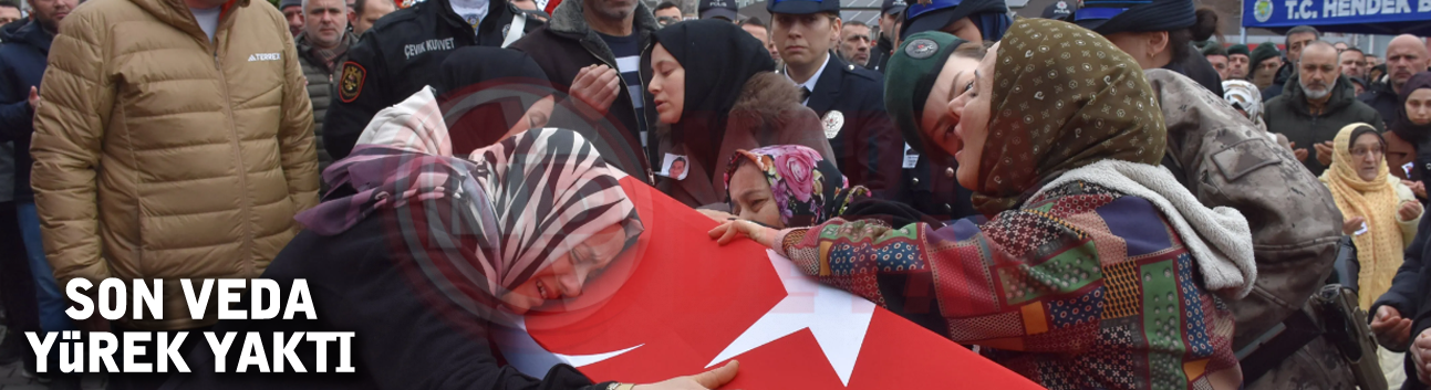 Son veda yürek yaktı