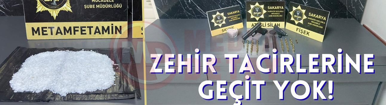 Zehir tacirlerine geçit yok!