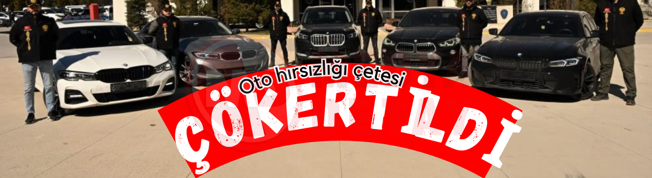 Oto hırsızlığı çetesi çökertildi