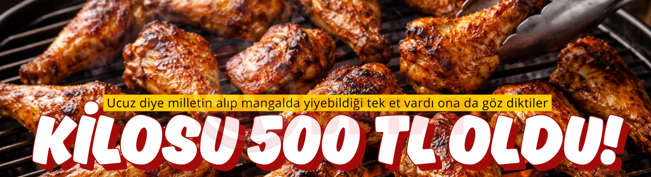 Bir kilo tavuk kanat artık 500 TL!