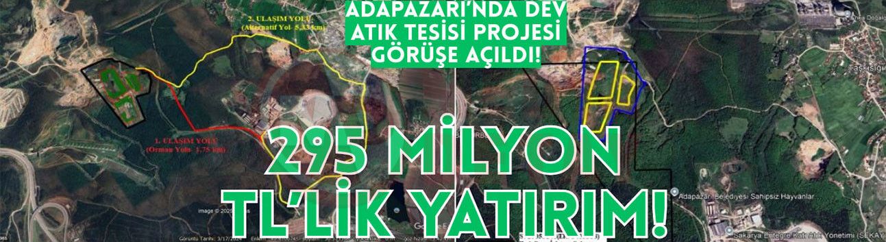 Adapazarı’nda dev atık tesisi projesi görüşe açıldı!