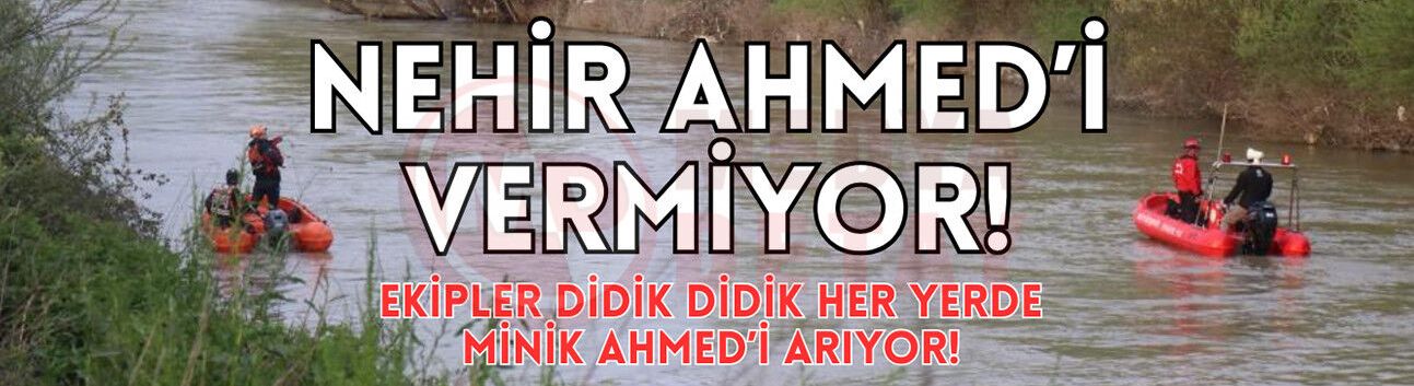 Minik Ahmed her yerde aranıyor!