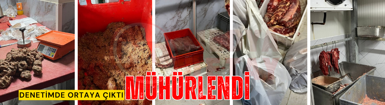 Hijyen kurallarının hiçe sayıldığı işletme mühürlendi