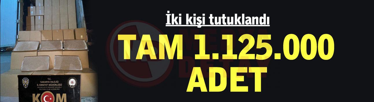 TAM 1.125.000 ADET