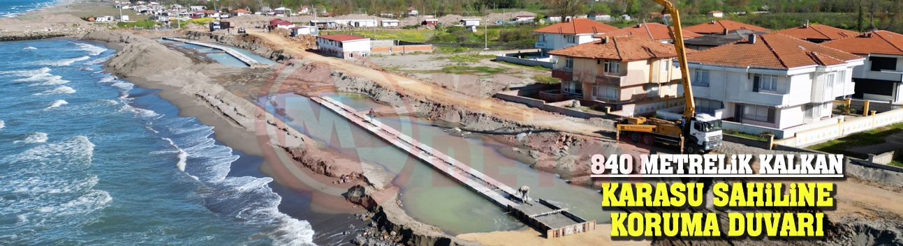 Karasu sahiline koruma duvarı!