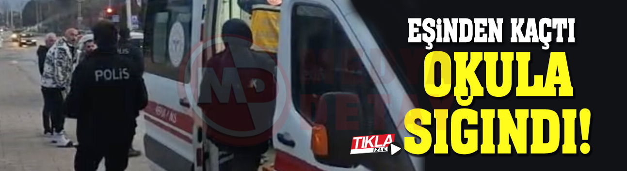 Eşinden şiddet gördüğünü söyleyen hamile kadın, okula sığındı!