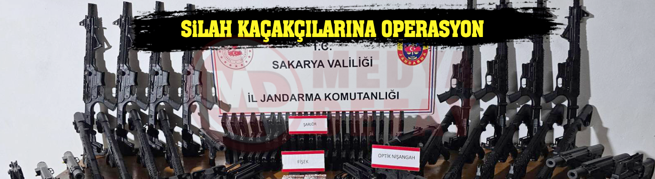 Silah kaçakçılarına operasyon!