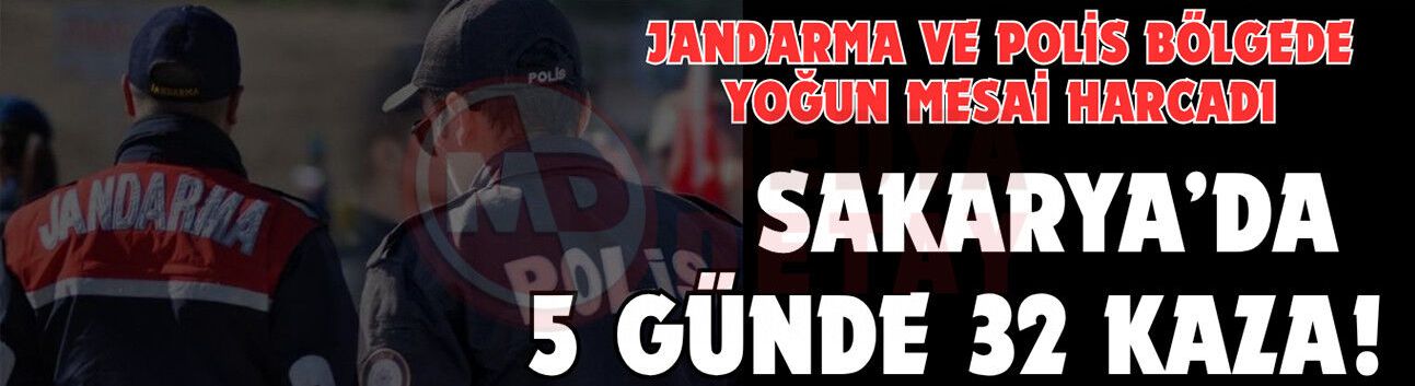Jandarma ve polis bölgede yoğun mesai harcadı